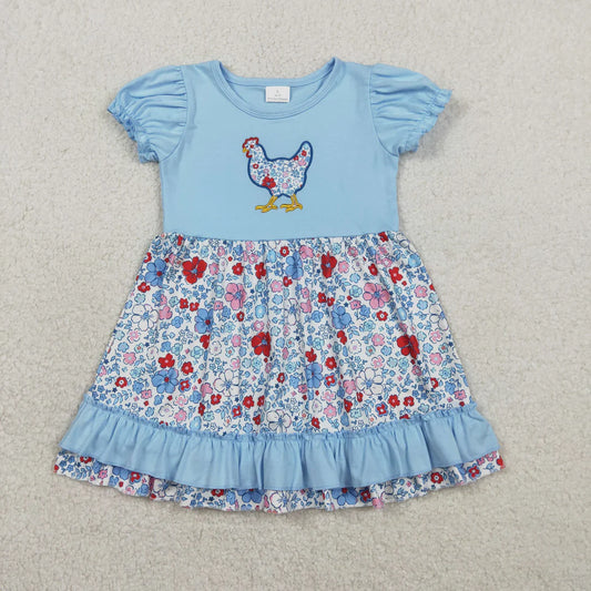 Floral Chicken Dress