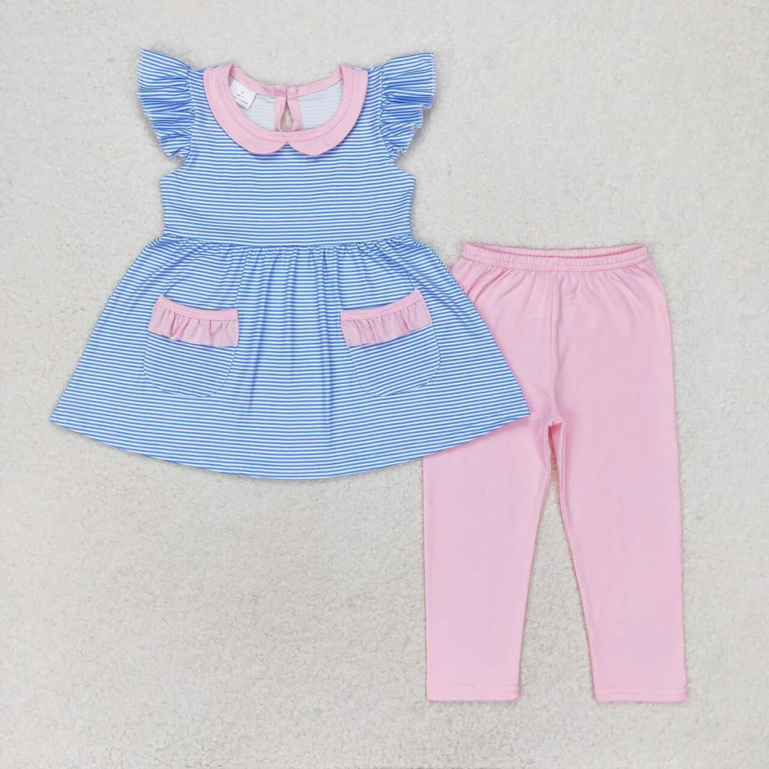 Baby Pink & Blue 2pc Set
