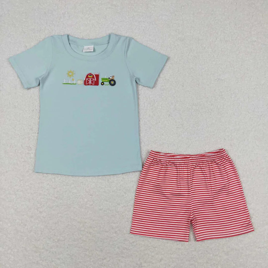 Red Farm 2pc Set - sister match