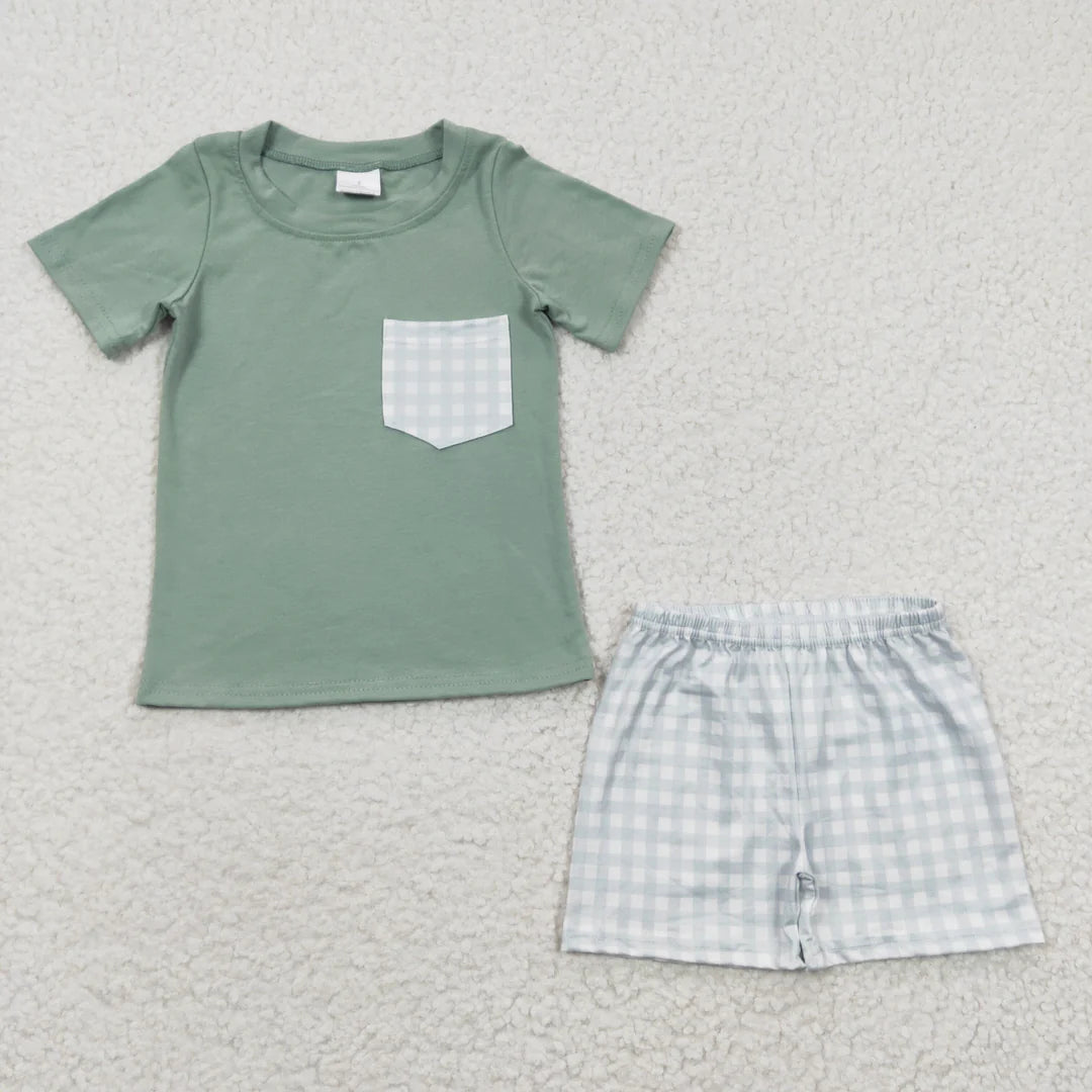 Spring Plaid 2pc Set - sister match