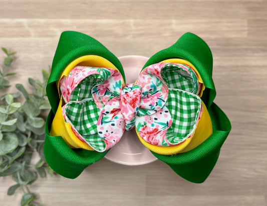 5in Masters Themed Hairbow
