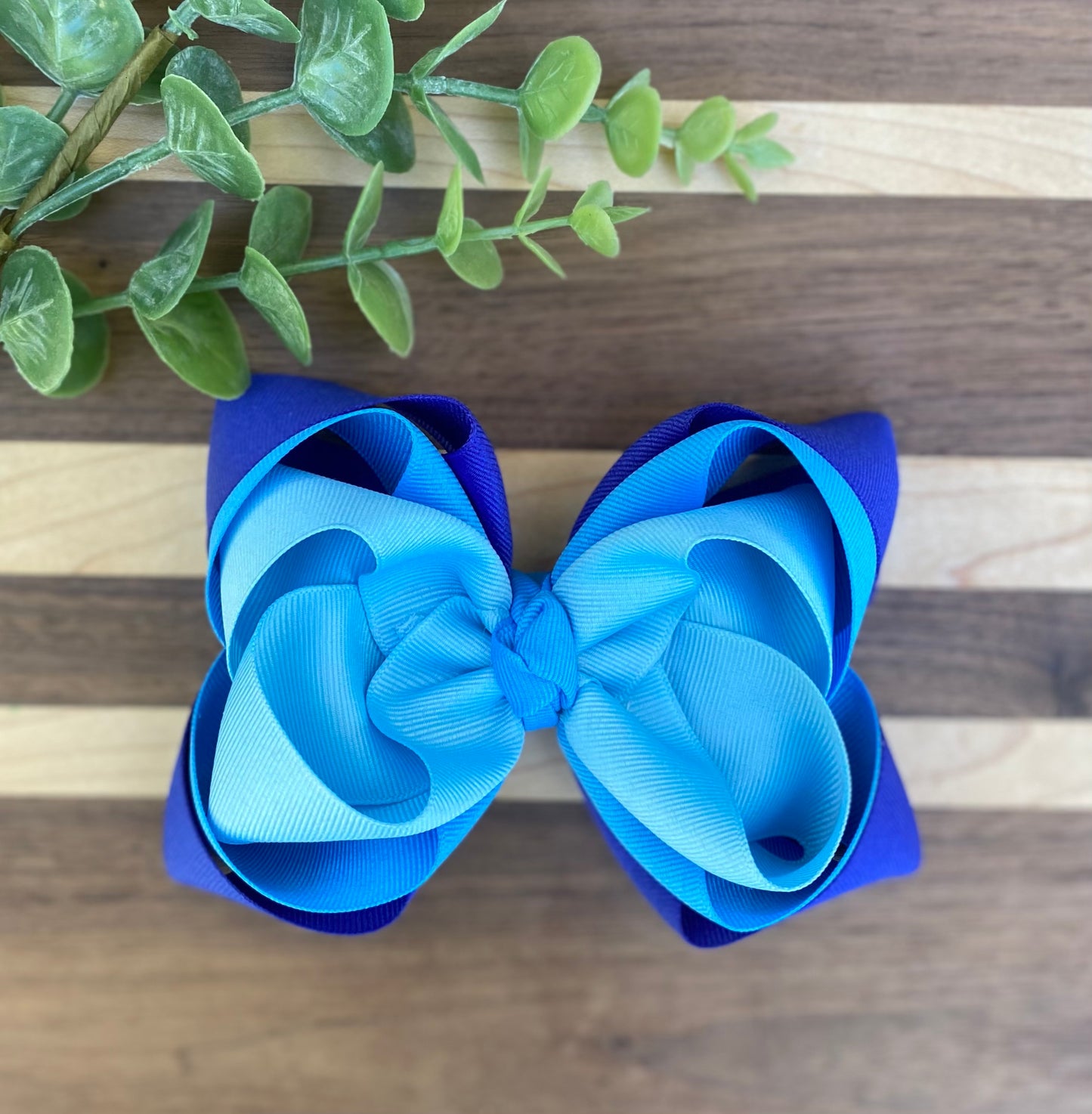 Blue Ombre Triple Stack