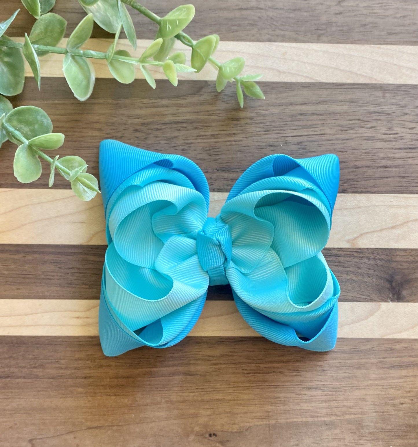 Teal Ombre Triple Stack