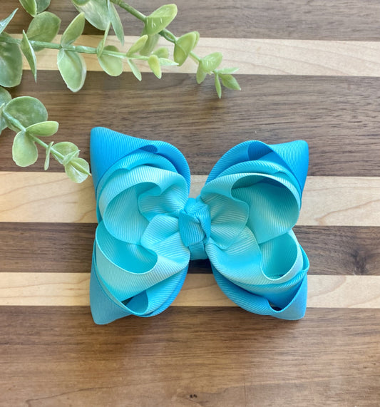 Teal Ombre Triple Stack